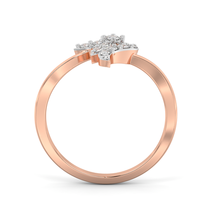 Diamond Ring for her in Rose Gold DRG22721