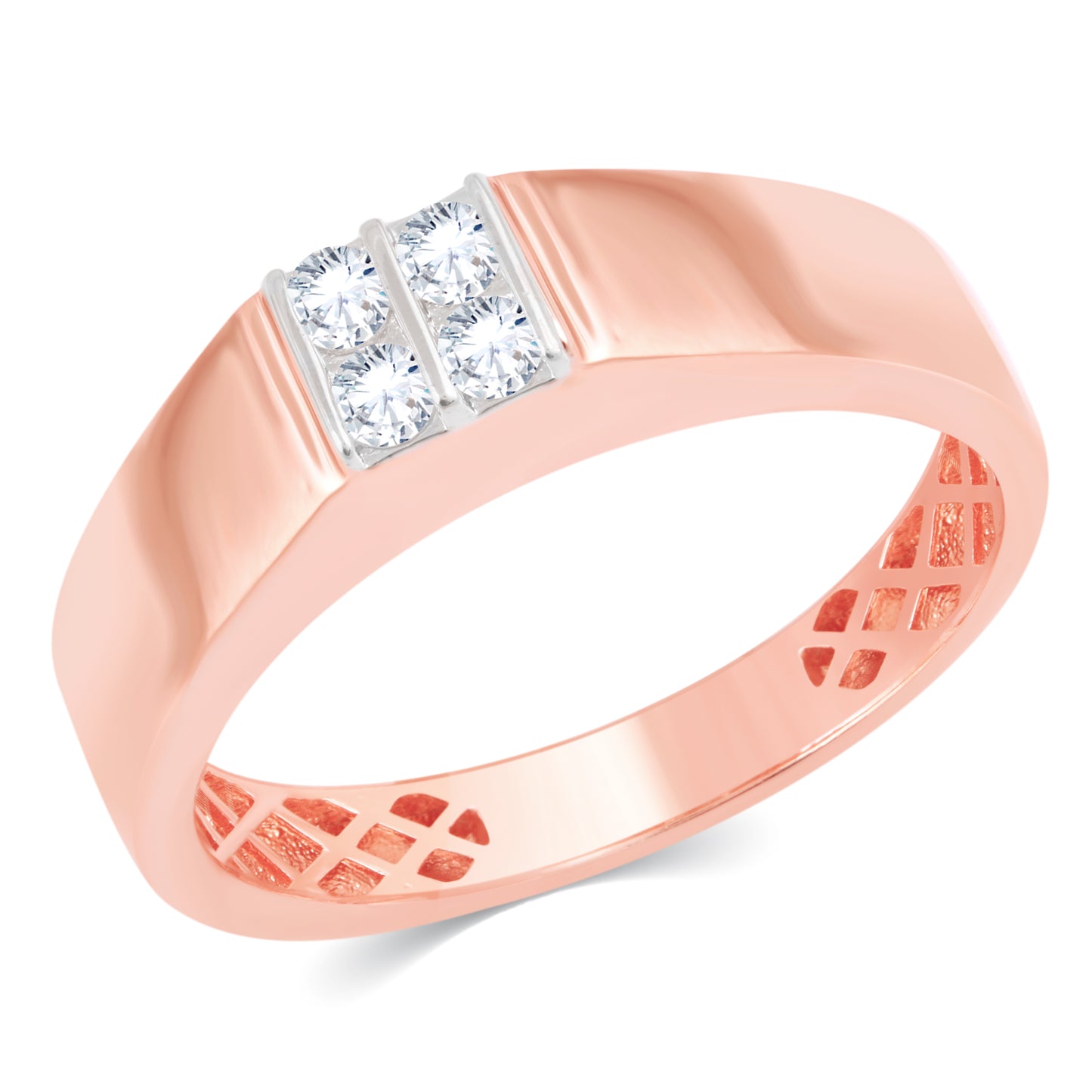 Lou Diamond Finger Ring