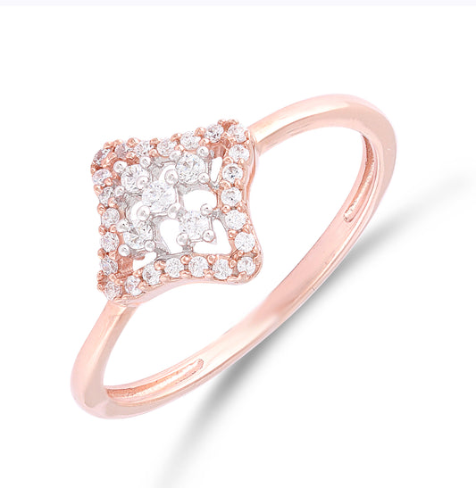 Estrella Diamond Finger Ring