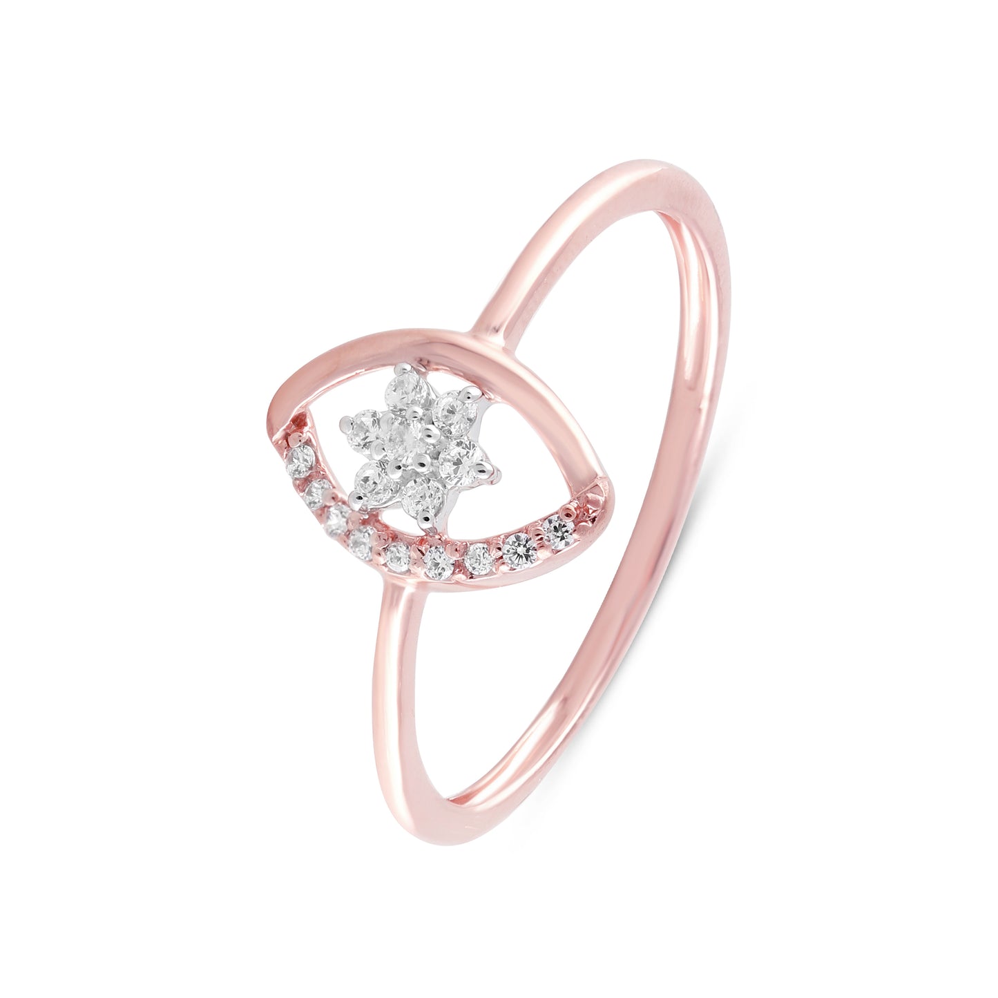 Chaise Diamond Finger Ring