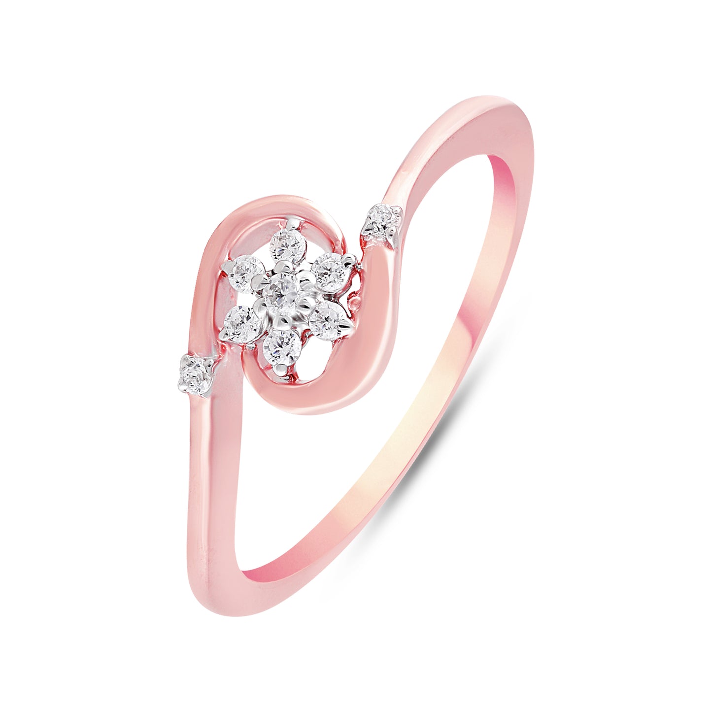 Meline Diamond Finger Ring