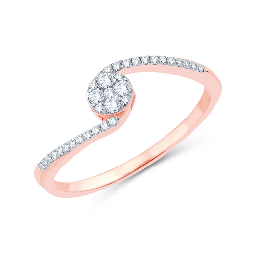 Timeo Diamond Finger Ring