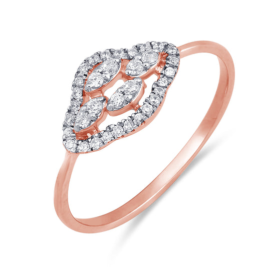 Nadine Diamond Finger Ring