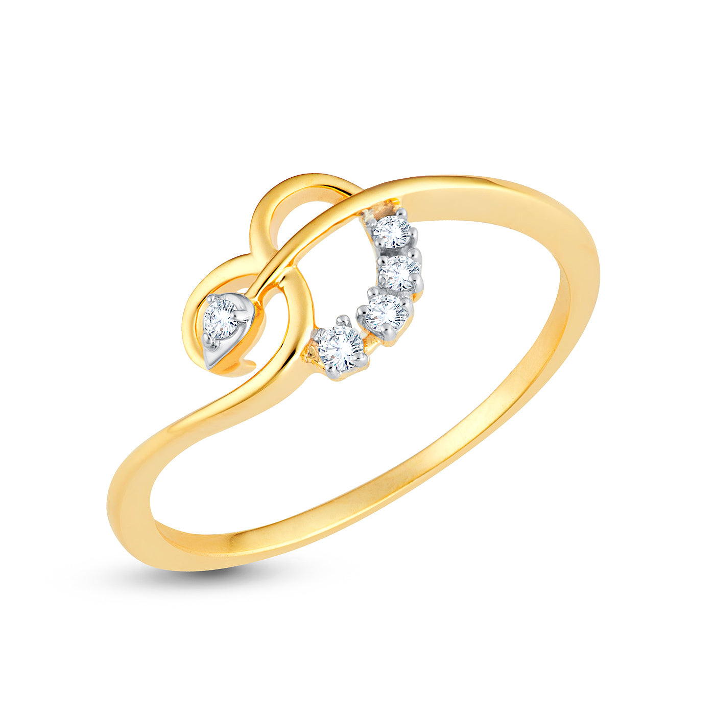 Zelia Diamond Finger Ring