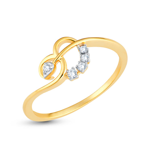 Zelia Diamond Finger Ring