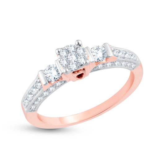 Leila Diamond Finger Ring