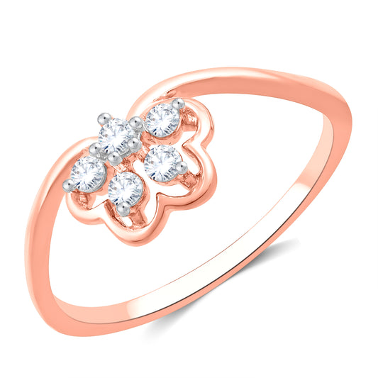 Cleche Diamond Finger Ring