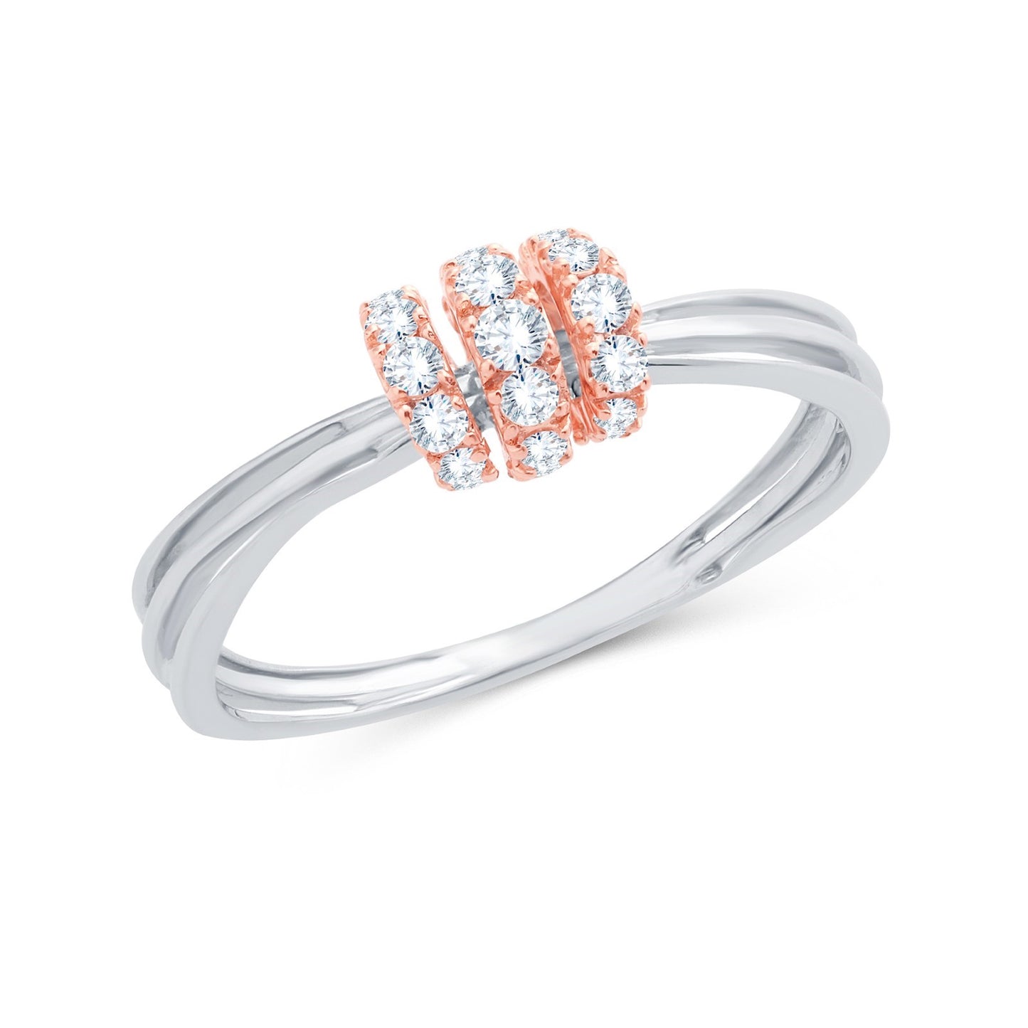 Vittoria Diamond Finger Ring