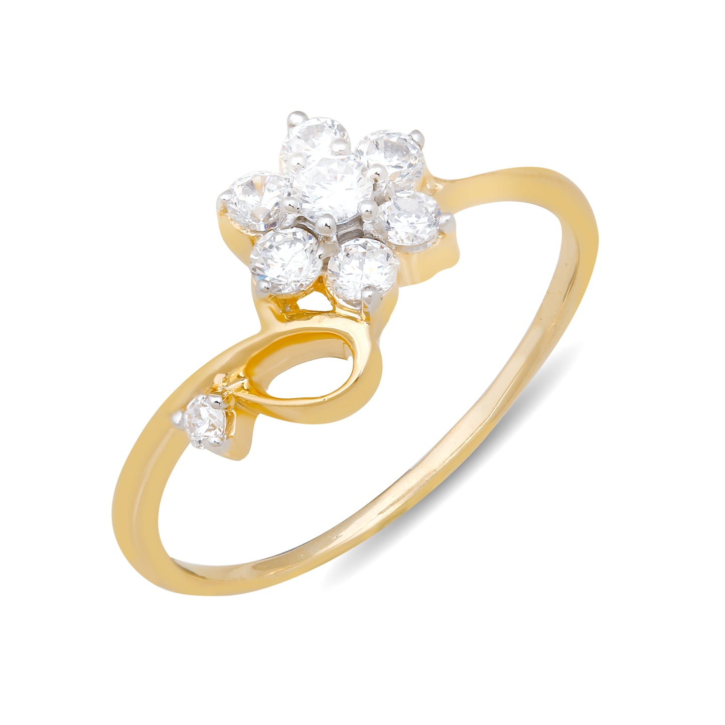 Stefano Diamond Finger Ring