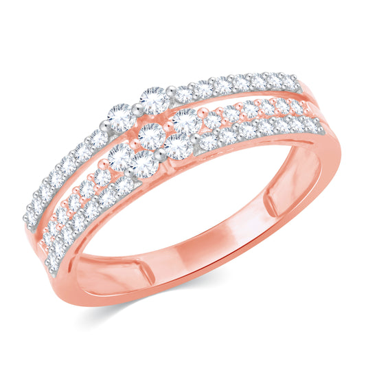 Adelma Diamond Finger Ring