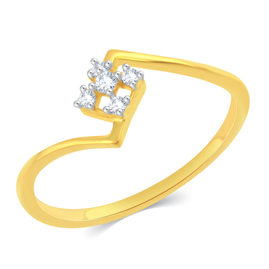 Coralie Diamond Finger Ring