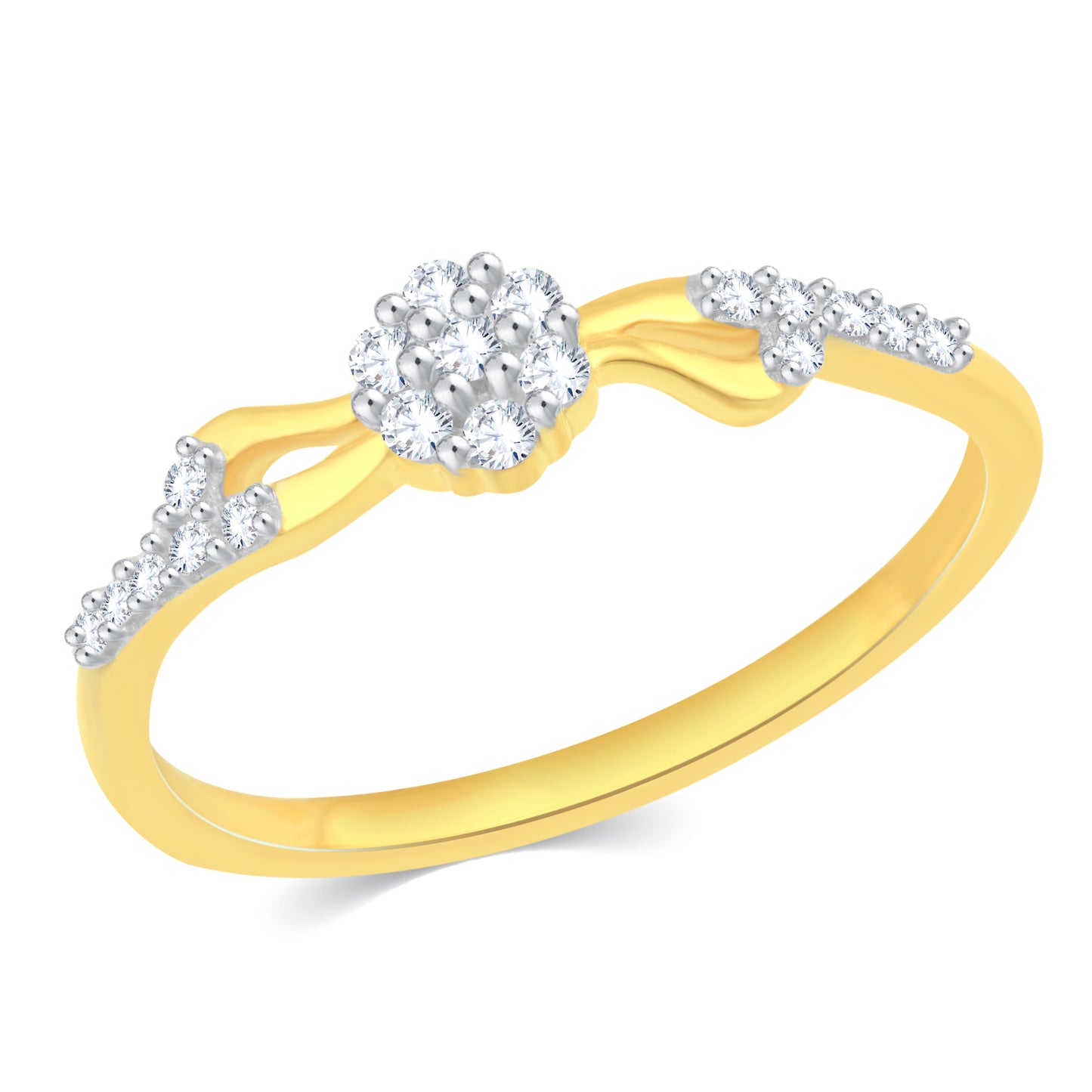 Meline Diamond Finger Ring