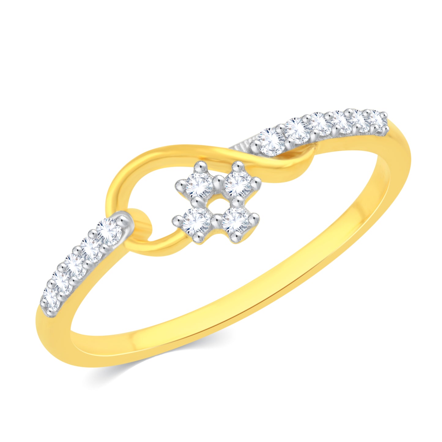 Calypso Diamond Finger Ring