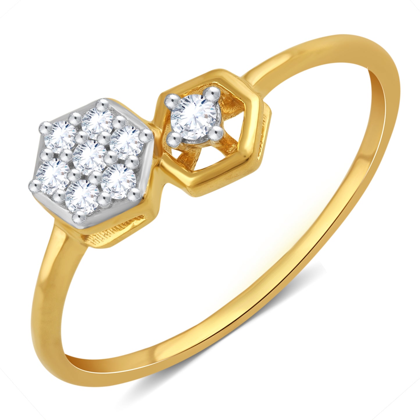 Pascale Diamond Finger Ring