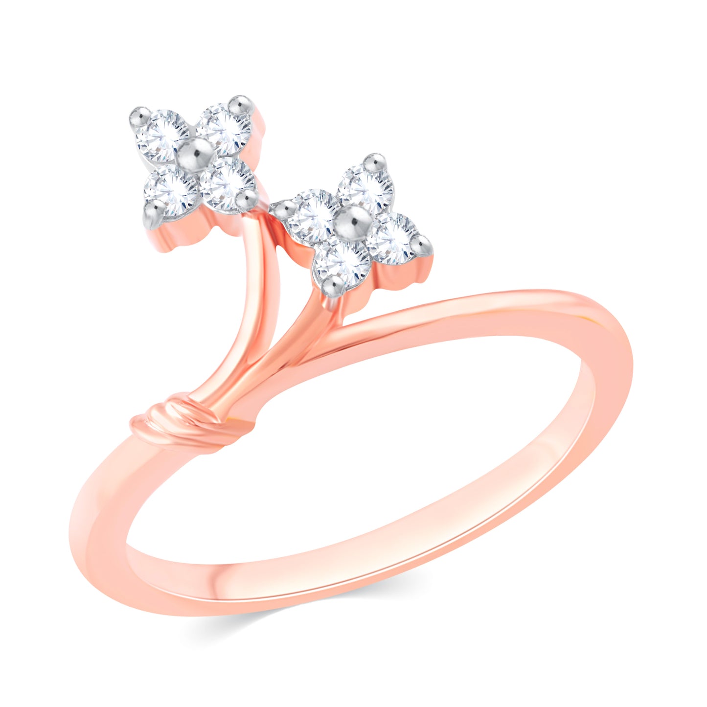 Reva Diamond Finger Ring