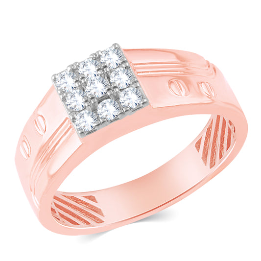 Diamond Ring for her in Rose Gold DRG23304