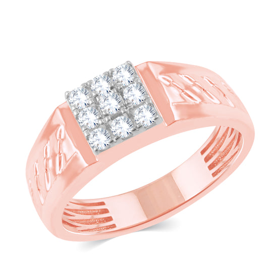 Diamond Ring for her in Rose Gold DRG23306