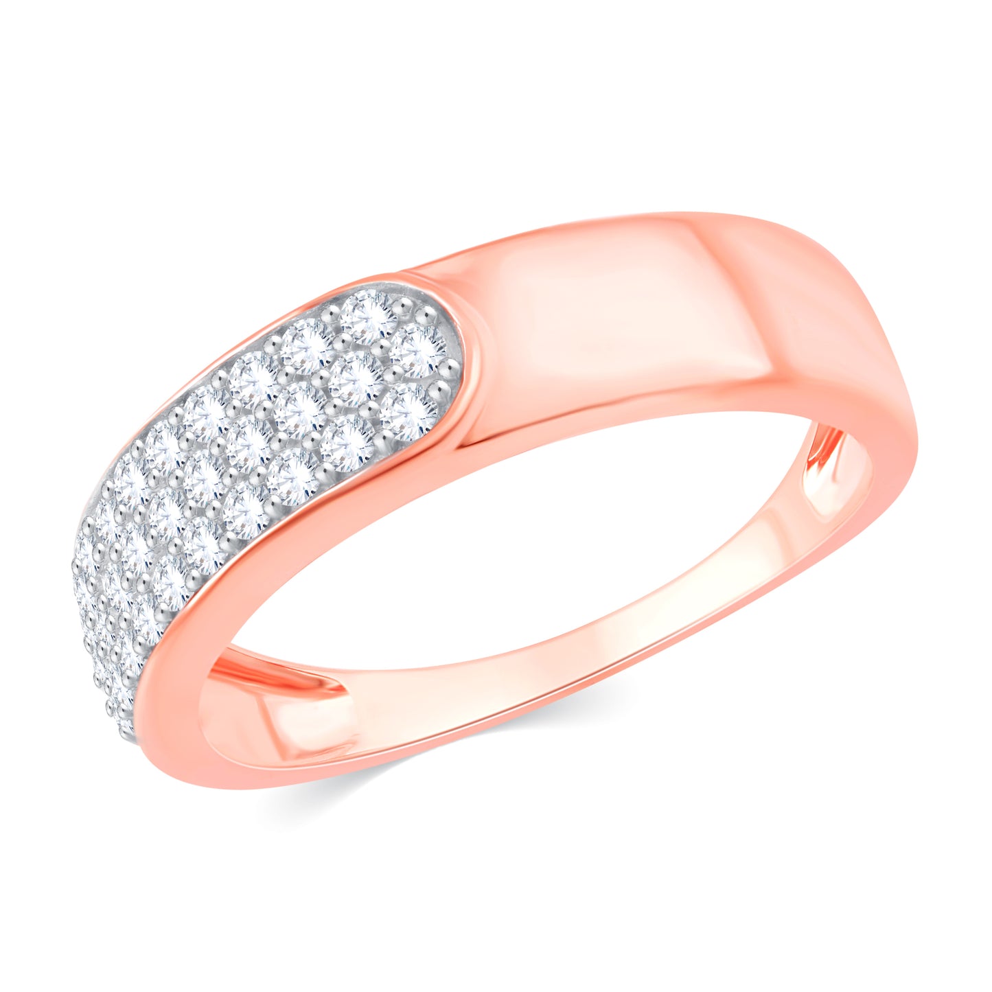 Diamond Ring for her in Rose Gold DRG23309