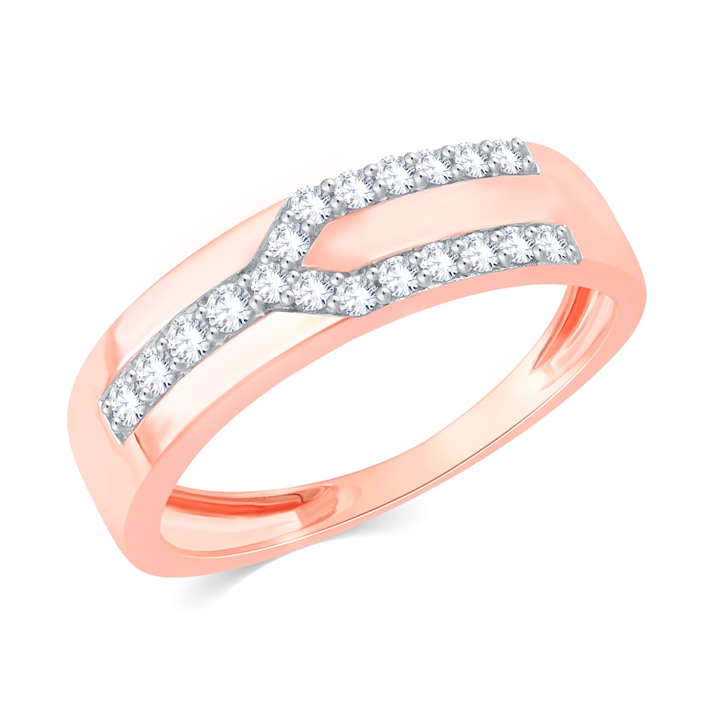 Diamond Ring for her in Rose Gold DRG23311