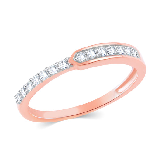 Diamond Ring for her in Rose Gold DRG23331