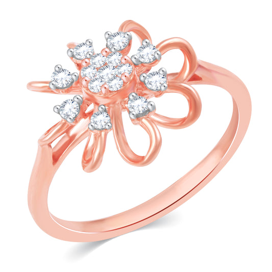 Diamond Ring for her in Rose Gold DRG23341