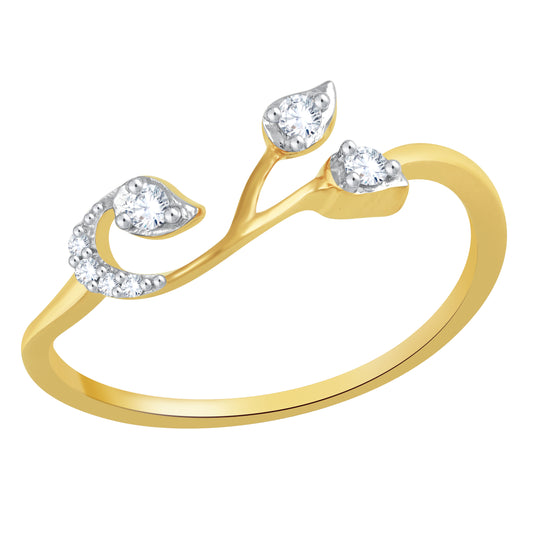 Diamond Ring for her in Yellow Gold DRG23344