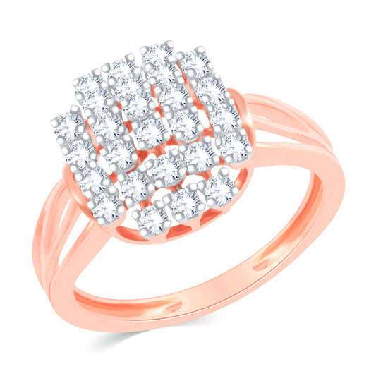 Diamond Ring for her in Rose Gold DRG23378