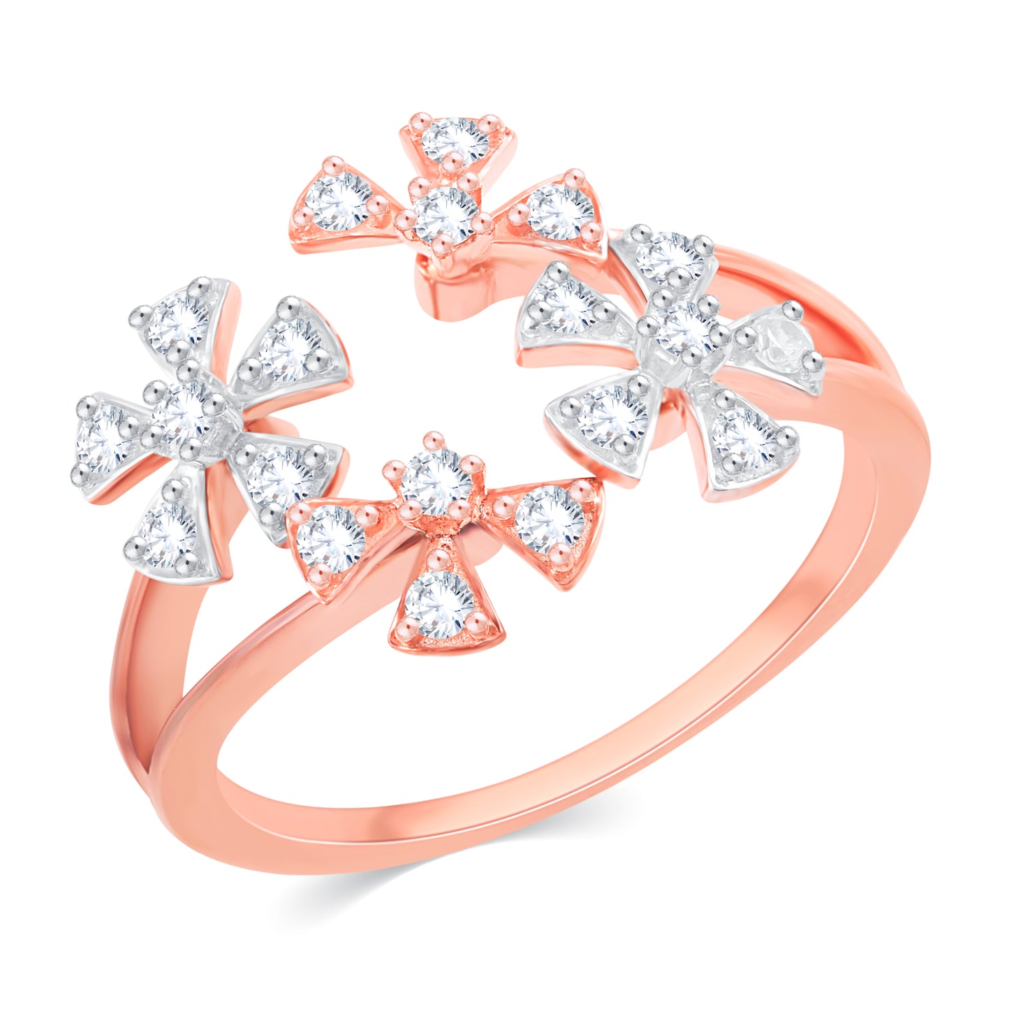 Diamond Ring for her in Rose Gold DRG23387