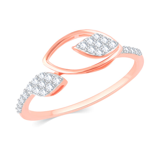 Diamond Ring for her in Rose Gold DRG23396