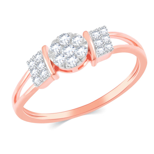 Diamond Ring for her in Rose Gold DRG23408