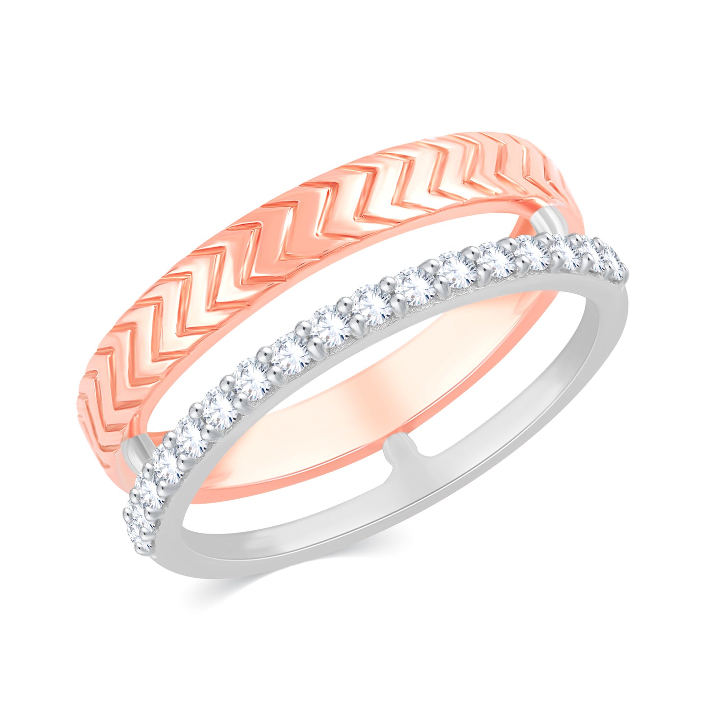 Diamond Ring for her in Rose Gold DRG23423