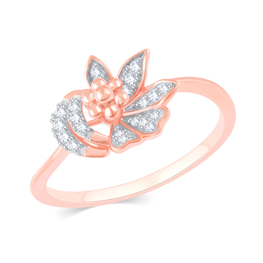 Diamond Ring for her in Rose Gold DRG23457