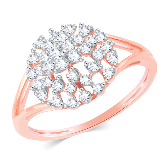 Diamond Ring for her in Rose Gold DRG23485