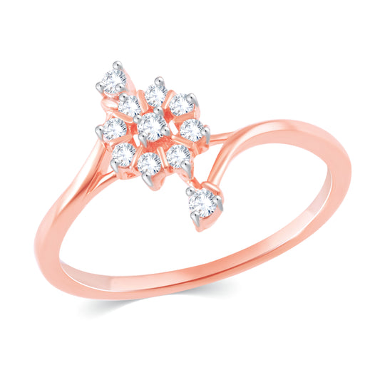 Diamond Ring for her in Rose Gold DRG23486