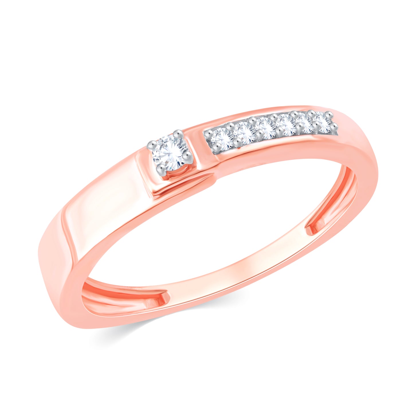 Diamond Ring for her in Rose Gold DRG23499