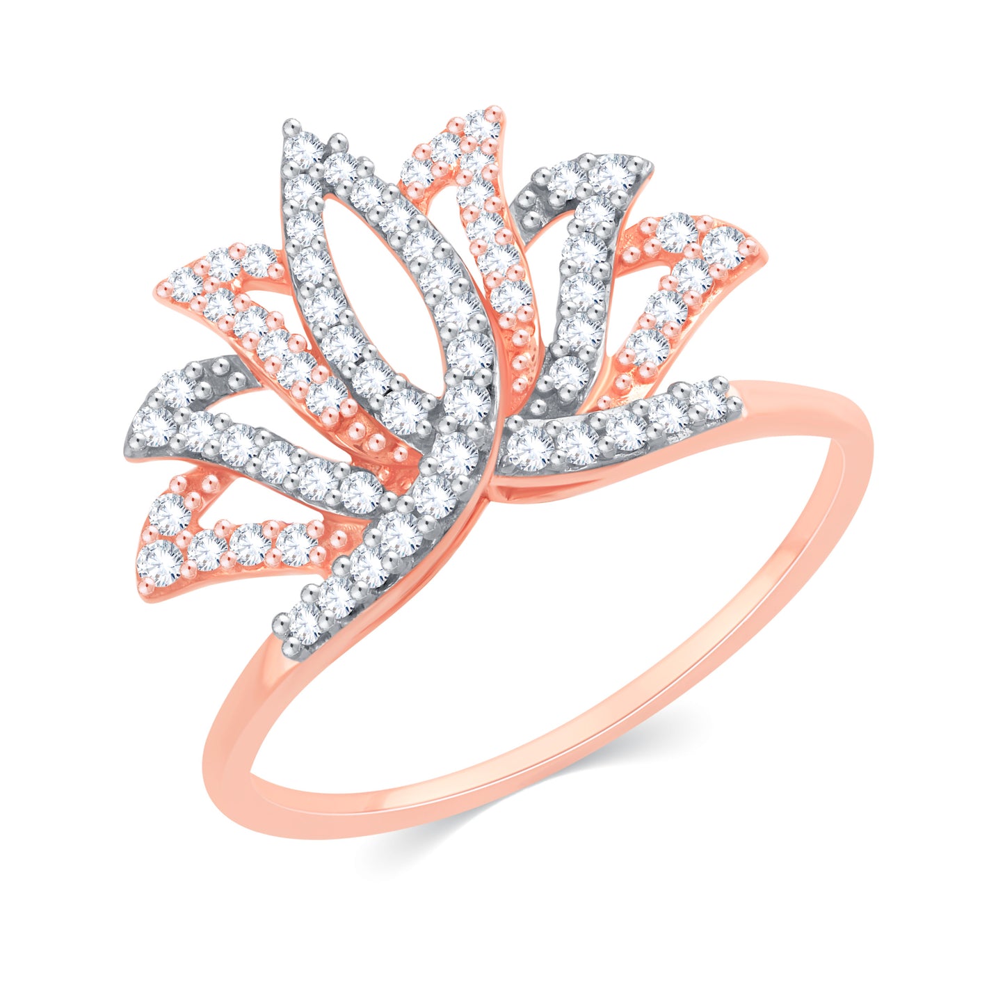 Diamond Ring for her in Rose Gold DRG23503