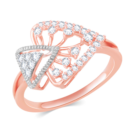 Diamond Ring for her in Rose Gold DRG23535