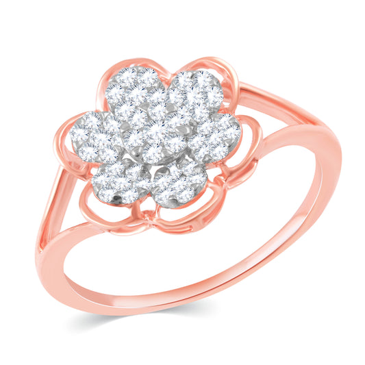 Diamond Ring for her in Rose Gold DRG23541