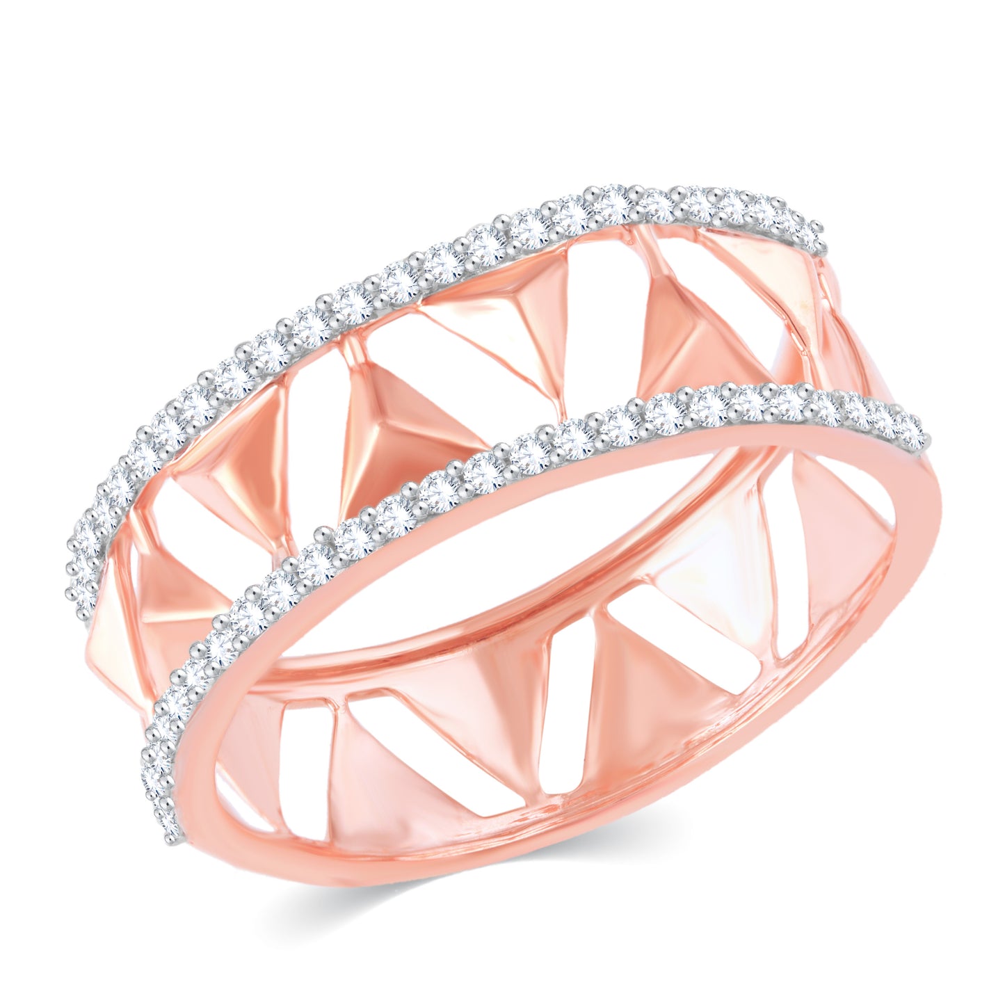 Diamond Ring for her in Rose Gold DRG23576