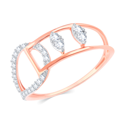 Diamond Ring for her in Rose Gold DRG23592