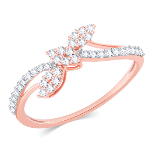 Diamond Ring for her in Rose Gold DRG23622