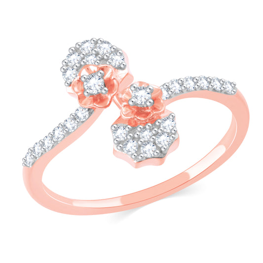 Diamond Ring for her in Rose Gold DRG23646