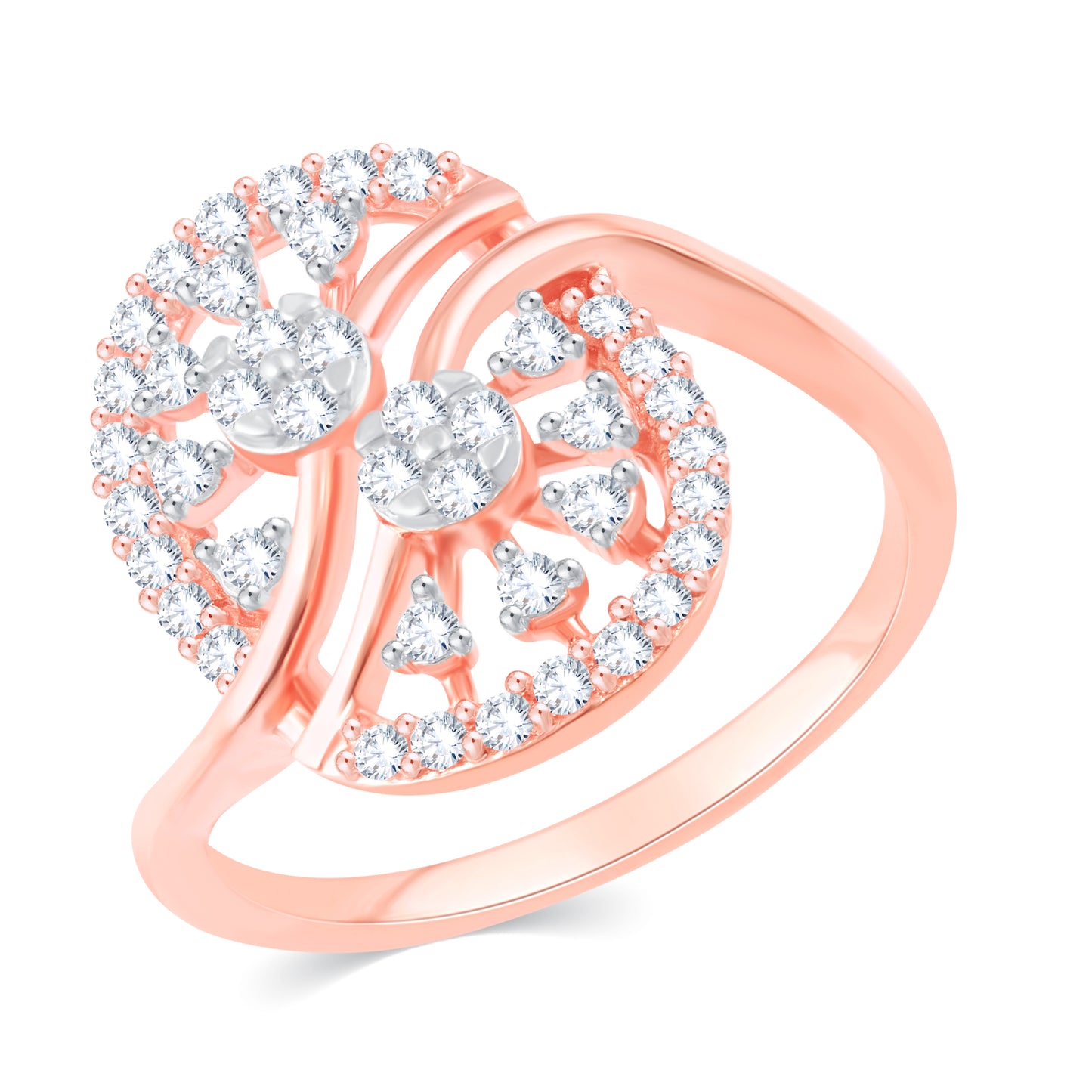 Diamond Ring for her in Rose Gold DRG23660