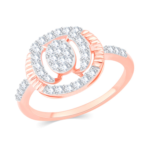 Diamond Ring for her in Rose Gold DRG23661