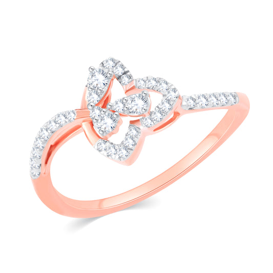 Diamond Ring for her in Rose Gold DRG23665