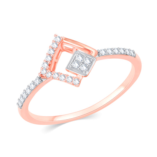 Diamond Ring for her in Rose Gold DRG23699