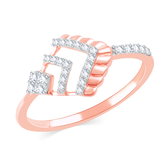 Diamond Ring for her in Rose Gold DRG23702