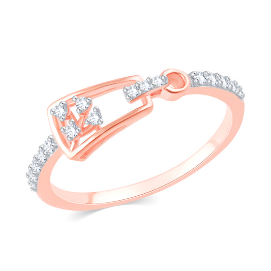 Diamond Ring for her in Rose Gold DRG23726