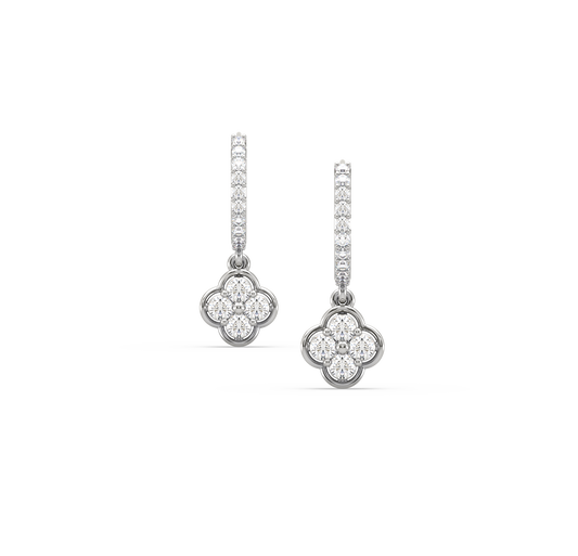 Natalia Dangling Diamond Earrings