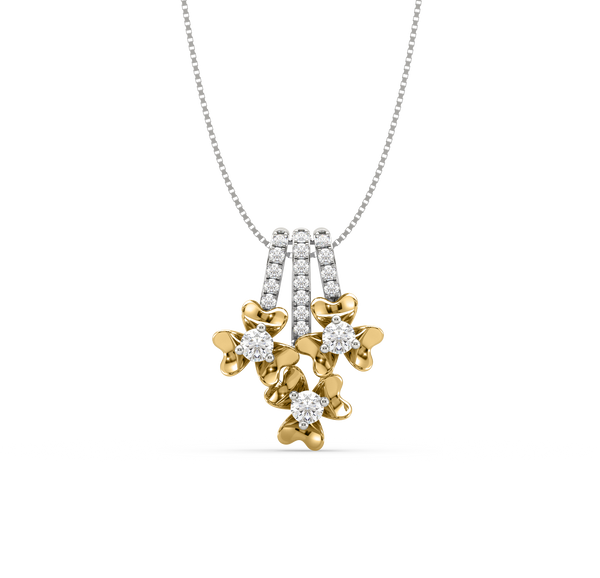 Diamond Flower Necklace (Small) – Ariana Rabbani